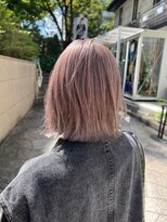 hyon myon/RISEbyREVO 綾瀬店【ヒョンミョン】&nbsp;ハッシュカット/デザインカラー/グレージュ[綾瀬駅/韓国ヘア]