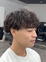 ラスト(LUAST)&nbsp;波巻きパーマ波巻きスパイラルパーマツイストパーマメンズヘア