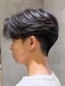 メンズカット＋フェザーパーマ ￥8800