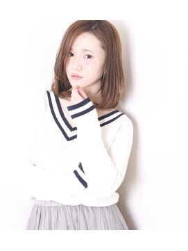 スノッブリコ(snob rico) [snob rico]ナチュラルストレート×オレンジミルキー