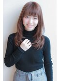 ゆるふわレイヤーストレート