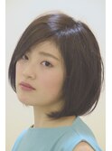 前下がりグラデーションボブ