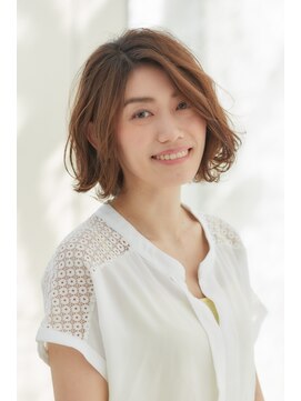ミチオ ノザワ ヘアサロン ギンザ(Michio Nozawa HAIR SALON Ginza) 春の大人ボブ×パーマスタイル