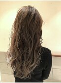 お客様仕上がりフォト(アディクシーカラー　グレーパール使用)