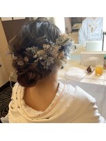 ジジ ヘアワークス(gigi hair works)&nbsp;結婚式アレンジ☆