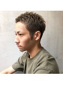 【IRIE HAIR赤坂】メンズベリーショート×ハイトーンカラー