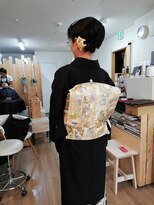 ロカット サロン(Roquat Salon)&nbsp;留袖着付けとヘアセット【ヘアアレンジ　立川/立川南/成人式】