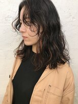 ヒート バイ アンカットラウンジ 渋谷(HEAT by UNCUT&LOUNGE)&nbsp;フレンチパーマ×ピンクオレンジ【HEAT by UNCUT&LOUNGE 渋谷】