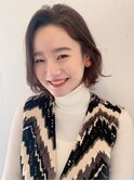 ストカールでふんわりシフォンボブ♪・・・担当KAYO
