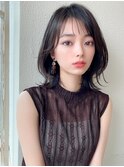 松宮錦糸町/モカベージュ/ココアベージュ/ゆるふわ/シアーカラー