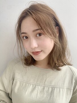 ガーデントウキョウ(GARDEN Tokyo) 【GARDEN武田美奈】透明感ベージュカラー×ゆるっとミディアム