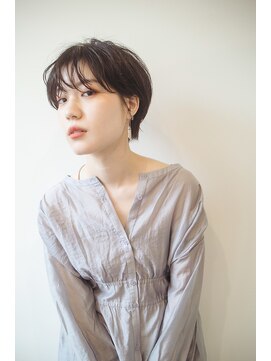 スラップ(SLAP) ショートパーマ　ニュアンスパーマ　ショート　マッシュショート