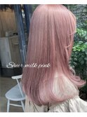 シアーミルクピンク