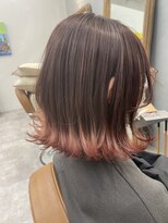 ジュネス 奈良橿原店(Jeunesse) ピンクブラウン×裾ピンク