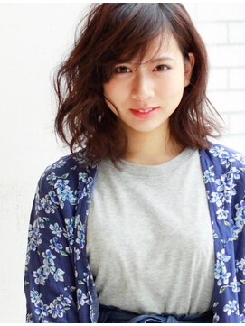 ラルジュ(large) 【large】ラフスタイリング！無造作カールボブディ　/結べるボブ