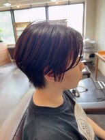 スープレックス ヘアーデザイン(SOUPREX HAIR DESIGN) 大人の赤ショート 20代 30代 40代 50代 髪質改善 学割