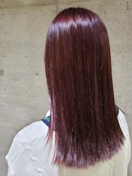 エイト 上野店(EIGHT ueno) 【EIGHT 上野】佐藤 鮮やかピンクパープルカラー