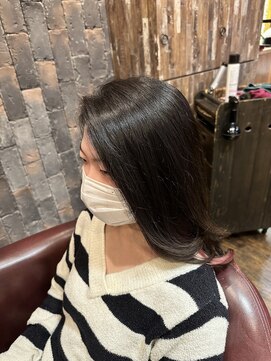 ヘアー クリエイト カルバリ(HAIR CREATE Calbari) インナー×ピンクベージュ