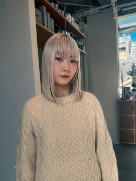 エルム 原宿 表参道(yelm) 原宿/インナーカラー/イヤリングカラー/ダブルカラー/髪質改善