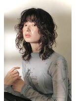 マグノリア(MAGNOLIA) ウルフパーマ/くるくるパーマ/くせ毛風パーマ/ブリーチパーマ