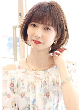 アイ(I.) 【 I. 】30代からの襟足すっきり前下がりショートボブ 川口