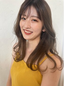 ミニヨン バイ ハピネス 高の原店(mignon by Happiness) ニュアンスカラー　レイヤーロング　レイヤーカット　#8