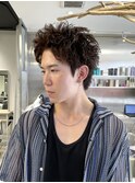 スパイキーショート/短髪パーマ/ピンパーマ【丸山武志】