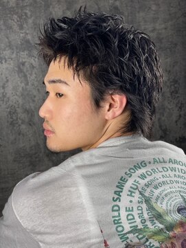 ヒロギンザバーバーショップ 神楽坂店(HIRO GINZA BARBER SHOP) スパイキーショート