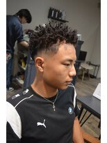 シェノン オム 梅田(CHAINON HOMME)&nbsp;MEN'S HAIR/針金パーマ/特殊パーマ/スパイキーアフロ