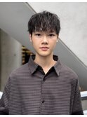 無造作ショートマッシュ