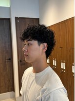 グルーマーズトウキョウ 渋谷店(GROOMER/S TOKYO)&nbsp;マレットヘア　フェード　スペインカール