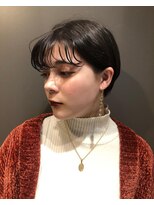 エトラ 渋谷店(etora)&nbsp;シースルーバング　丸みショート