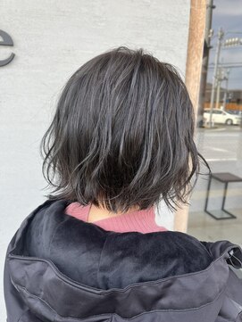 スーリール 今宿店(Sourire) 波巻きブルーグレー