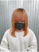▽□□▽オレンジエンドカラー