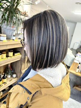 ムニ(MUNI) ＊コントラストハイライト×ボブ＊