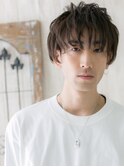 アースカラーニュアンスパーマ決まるショートY草加
