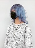 ミックスデザイン[新宿駅/ホワイトブロンド/イメチェン/美髪]