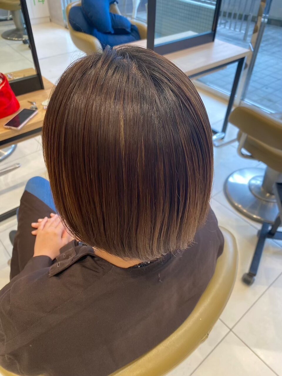 《当店人気No. 1》カット＋オーガニックカラー＋トリートメント￥13,200