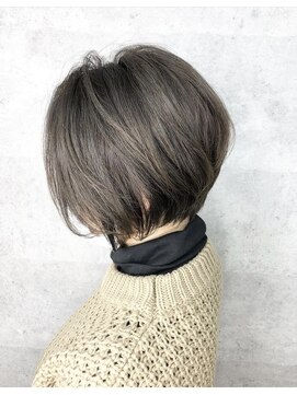 グランジュテ ヘアアンドスパ 真砂(GRAND JETE) 【内藤】前下がりショートボブ