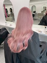 ベレーザ 渋谷神南(Beleza)&nbsp;16479ブリーチ＆ダブルカラーホワイトピンク韓国ワンホンヘア