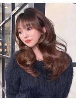 メゾンハル(Maison HALU)&nbsp;レイヤーカット×ハニーブラウン