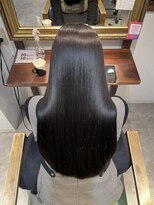 ネウィサリュー 立川(newi saLyu)&nbsp;髪質改善透明感カラー顔まわりレイヤーカット韓国20代30代40代