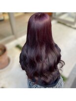 ソレイユ(Soleil)&nbsp;ボルドー/ブリーチなしピンク/ワンカラー/暖色カラー