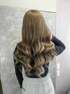 ガルボヘアー 名古屋栄店(garbo hair) #プルエクステ#エクステ#ハイライト#ナチュラル#ギャル