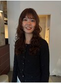 名古屋美容室ロングレイヤー/ロングパーマ/デジタルパーマ/前髪