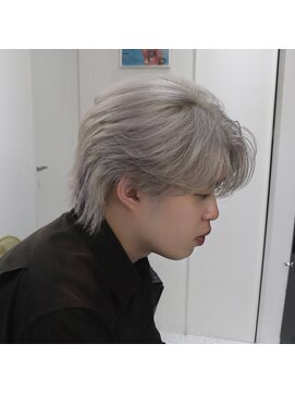 メンズペレ 渋谷(MEN'S PELE) 渋谷駅/波巻きツイストスパイラル/リバースセンターパート