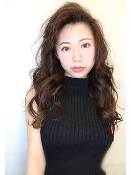 ラウンジ モリオ イケブクロ(Lounge MORIO Ikebukuro) 【morio池袋】かきあげロングカール フェミニン