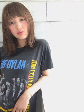 ネイビー(NAVY) 【NAVY】切りっぱなしロブ