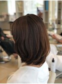 【QUATRO戸塚立場】大人エレガント ミディアムヘア 安田和正