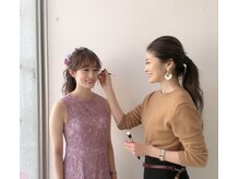 舞台やCMなどのヘアメイクで活躍しているスタッフ在籍